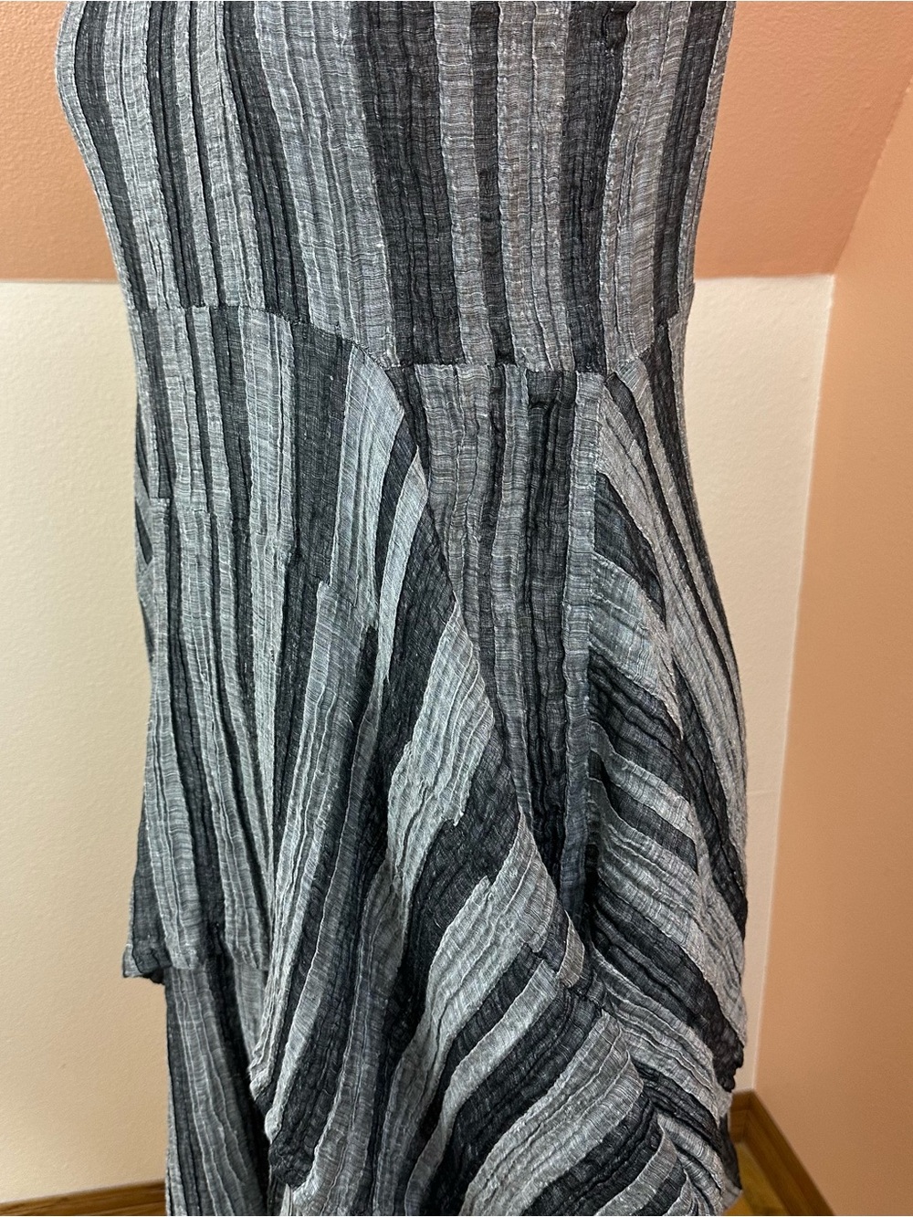 Dress To Kill Jane Mohr Dress ONE SIZE 100% Cotton Crinkle Gauze Lagenlook NWOT - Picture 2 of 13